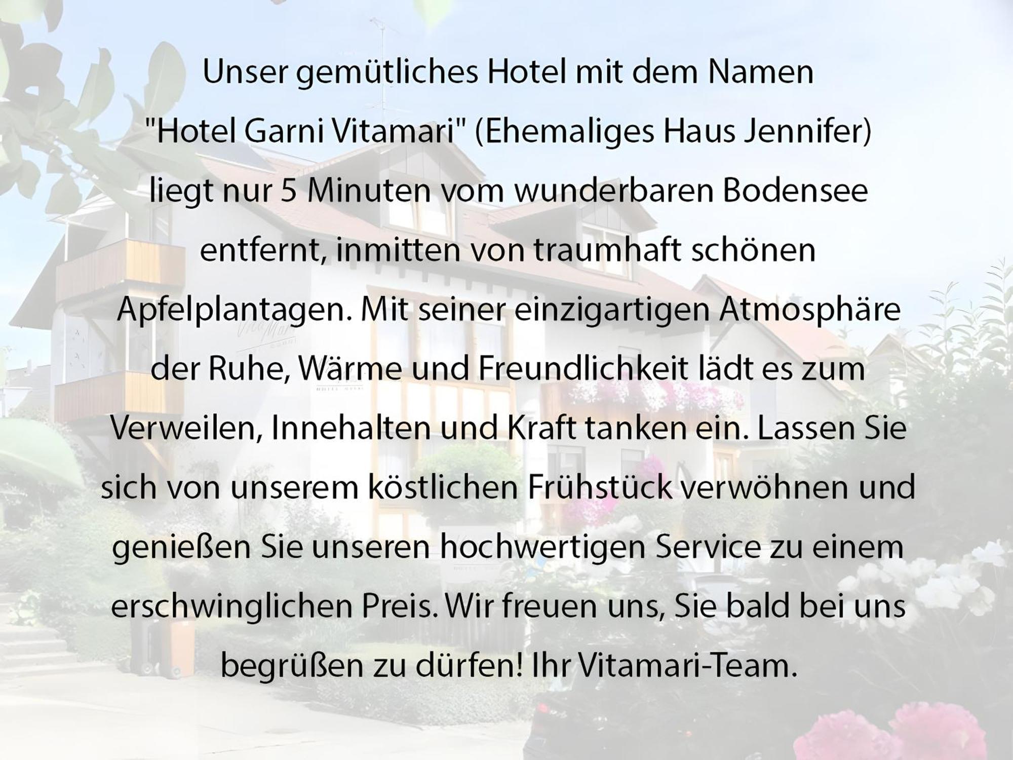 Hotel Garni Vitamari Wasserburg Kültér fotó